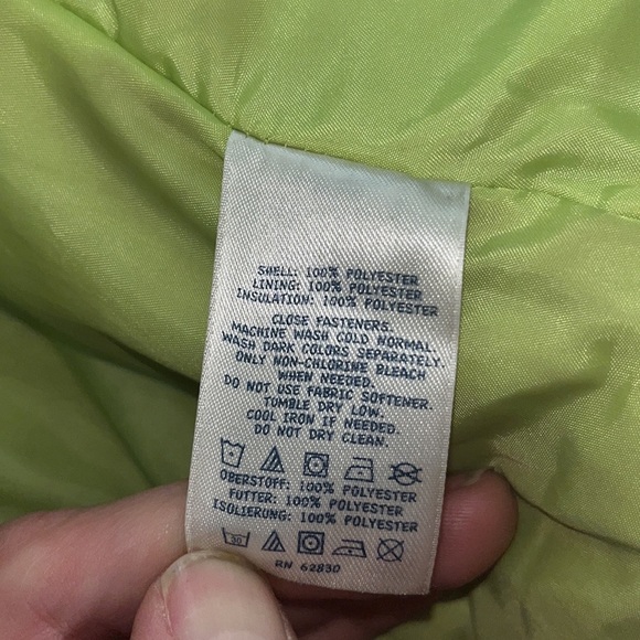 Lands End Parka Zip-up Jacket Kids XL (16) - Picture 6 of 9